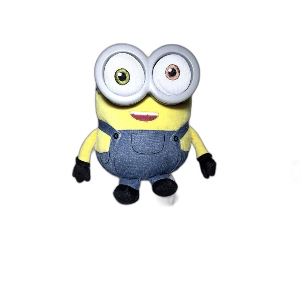 Minions Rise of Gru Laugh & Giggle Bob 8" Electronic Plush  Tested-Works